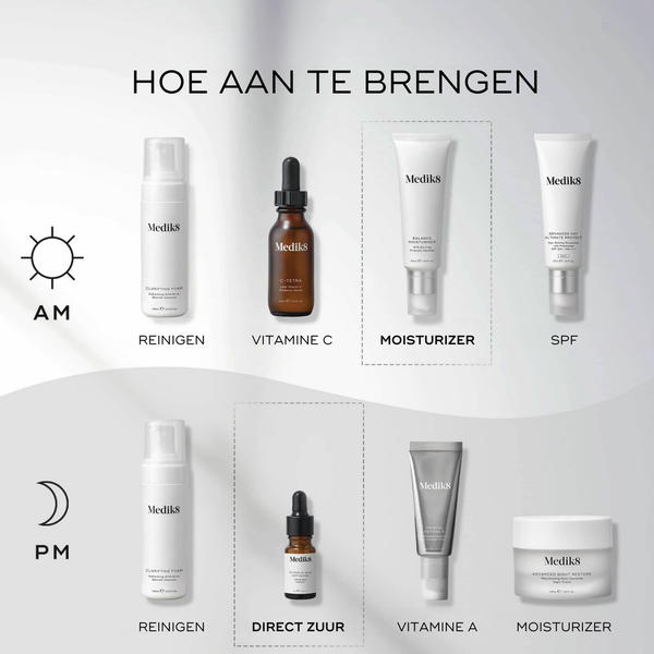 Medik8 Balance Moisturiser & Glycolic Acid Activator