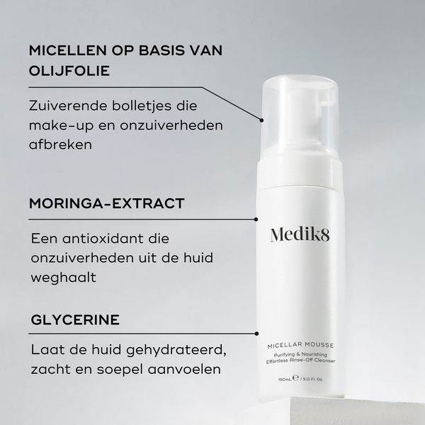 Medik8 Micellar Mousse | Milde Reinigingsmousse