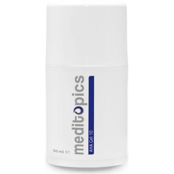 Meditopics AHA Glycolzuur Gel 10% | Exfoliërende Nachtgel