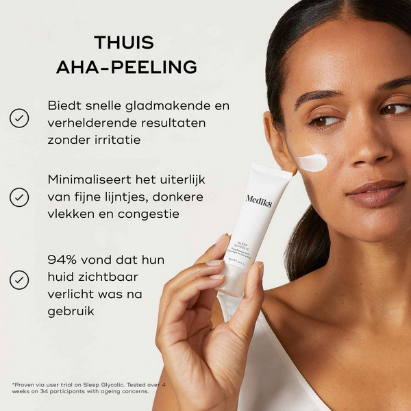 Medik8 Sleep Glycolic | Glycolzuur Peeling voor Thuis