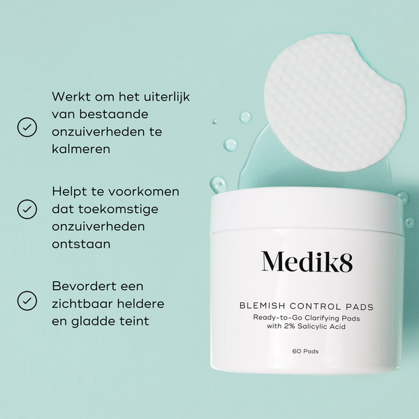Medik8 Blemish Control Pads | Pads met 2% Salicylzuur
