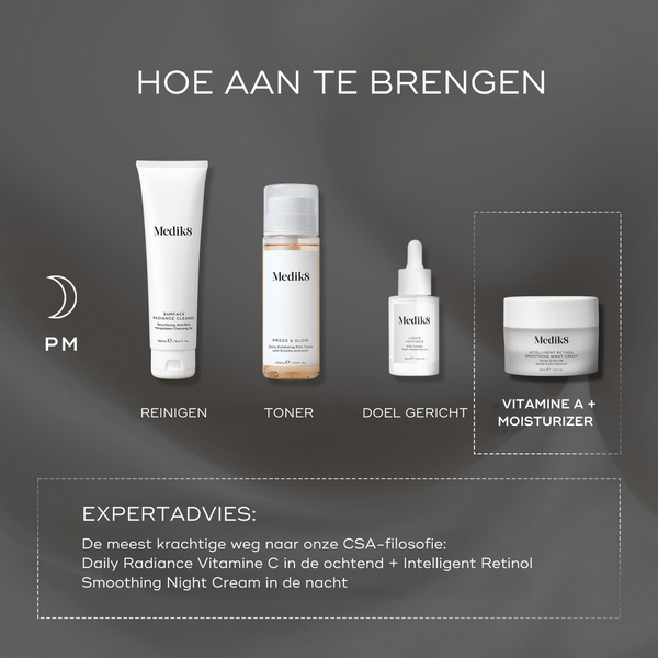 Medik8 Intelligent Retinol Smoothing Night Cream | Vitamine A Nachtcrème