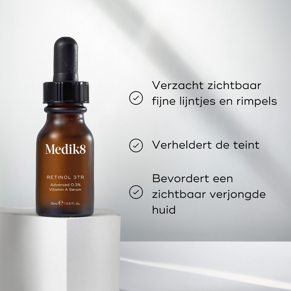 Medik8 Intelligent Retinol 3TR | Verfijnt Zichtbaar Huidtextuur