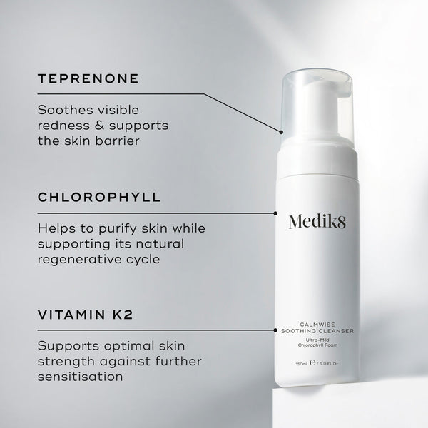 Medik8 Calmwise Soothing Cleanser Travel Size | Reiniger Roodheid