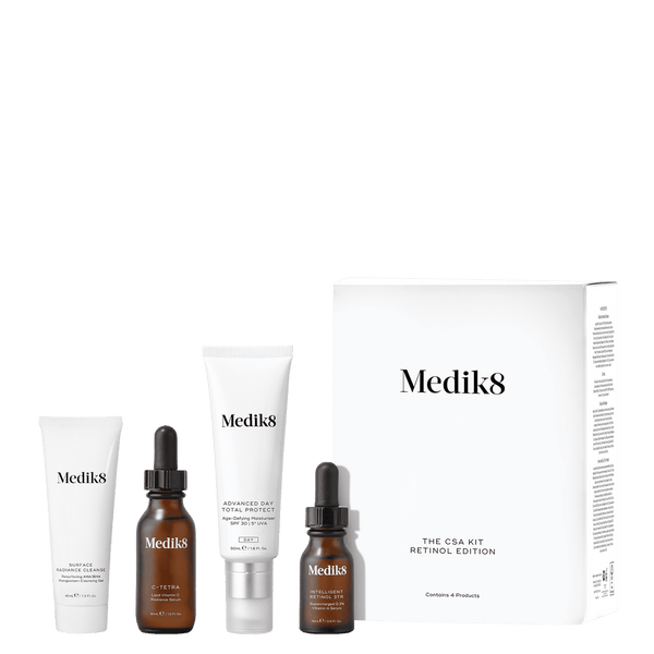 Medik8 CSA Kit Retinol Edition | Complete Anti-Aging Skincare Set