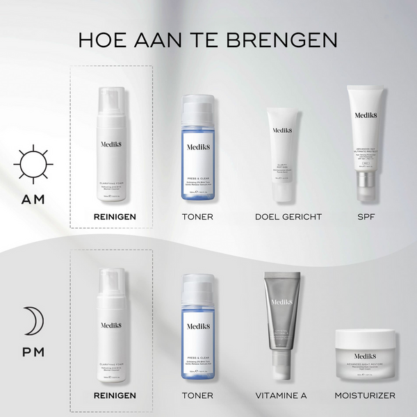 Medik8 Clarifying Foam | Reiniger voor Acne Gevoelige Huid