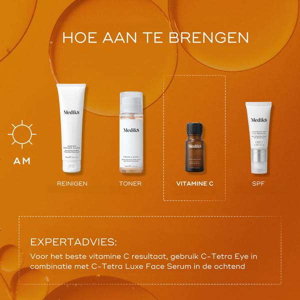 Medik8 C-Tetra Eye | Vitamine C Oogserum tegen Veroudering